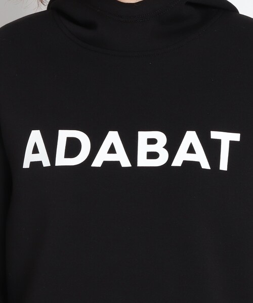 adabat(アダバット)の「◆【モチふわ 軽い着心地】ロゴパーカー NEWスタンダードシリーズ(パーカー・レディース・ブラック/ボルドー/グレー系4・36/38/40/42)」の19枚目の写真