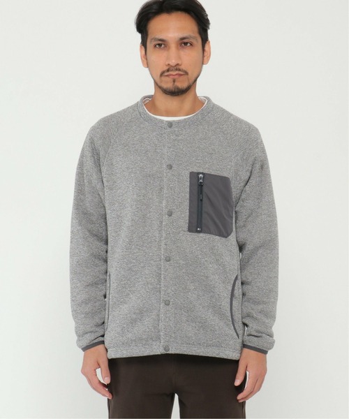 ikka（イッカ）の「セーターフリースカーディガン（カーディガン/ボレロ・メンズ・チャコールグレー/グレー・S/M/L/XL）」の16枚目の写真