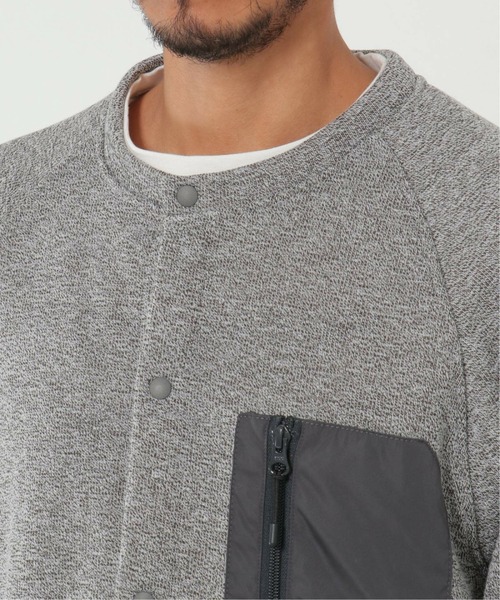 ikka（イッカ）の「セーターフリースカーディガン（カーディガン/ボレロ・メンズ・チャコールグレー/グレー・S/M/L/XL）」の12枚目の写真