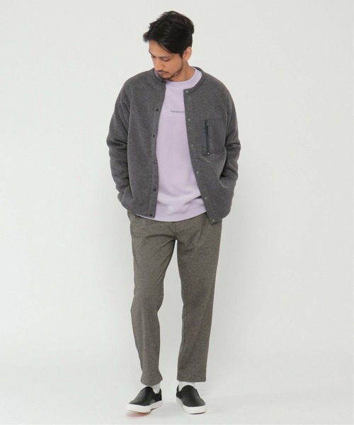 ikka（イッカ）の「セーターフリースカーディガン（カーディガン/ボレロ・メンズ・チャコールグレー/グレー・S/M/L/XL）」の4枚目の写真