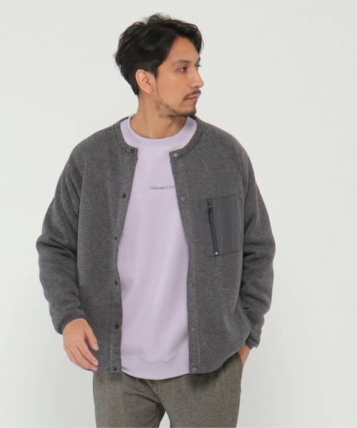 ikka（イッカ）の「セーターフリースカーディガン（カーディガン/ボレロ・メンズ・チャコールグレー/グレー・S/M/L/XL）」の19枚目の写真