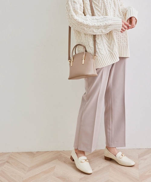 ROPE' PICNIC(ロペピクニック)の「アシンメトリービットローファーバブーシュ(ローファー・レディース・ブラック/ベージュ/キナリ・23.5cm/24.5cm/23.0cm/24.0cm)」の17枚目の写真