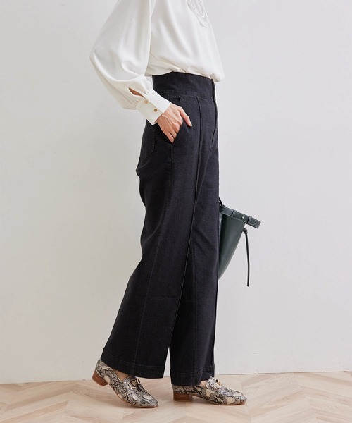 ROPE' PICNIC(ロペピクニック)の「アシンメトリービットローファーバブーシュ(ローファー・レディース・ブラック/ベージュ/キナリ・23.5cm/24.5cm/23.0cm/24.0cm)」の18枚目の写真