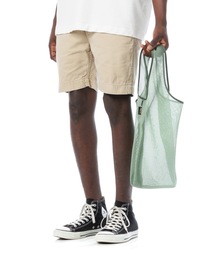 DAILY STANDARD by SANDINISTA（デイリースタンダードバイサンディニスタ）の「CORDURA Mesh Market Bag / コーデュラメッシュマーケットバッグ（エコバッグ/サブバッグ）」