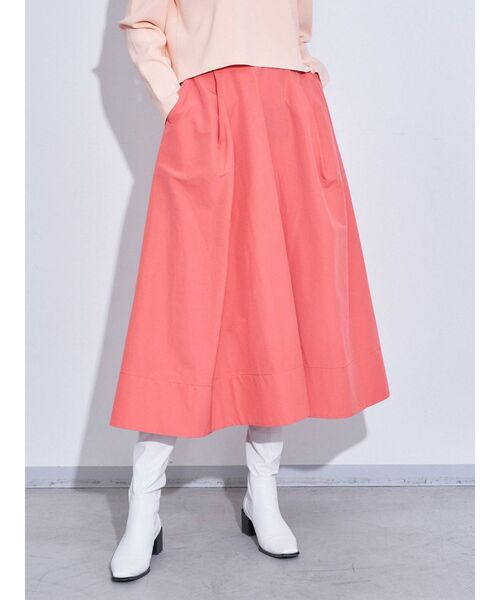 ELENDEEK（エレンディーク）の「グログランタックスカート（スカート・レディース・イエロー/ピンク/ブラック/ミント・02/01）」の5枚目の写真