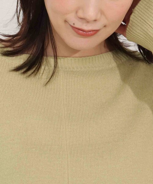 SHOO・LA・RUE（シューラルー）の「◆コクーンスリットチュニックワンピース（ワンピース・レディース・グレー/レモンイエロー/ブラック系2/アイボリー系2・00）」の21枚目の写真