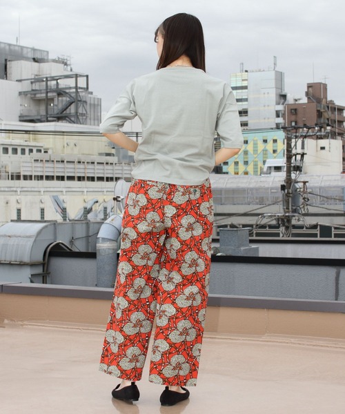 ORCIVAL（オーシバル）の「ORCIVAL/オーシバル　40/2 ボートネックドロップショルダーハーフスリーブ　ソリッド BOATNECK DROP SHOULDER HALFSLEEVE SOLID OR-C0065 BFJ（Tシャツ/カットソー・レディース・ホワイト/ブラック/アイボリー/ブルーグレー/グレイッシュブルー/ミント・1）」の19枚目の写真
