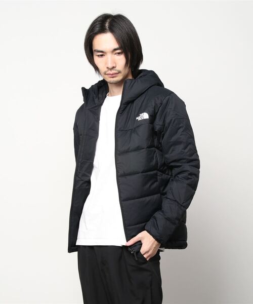 THE NORTH FACE(ザノースフェイス)の「ザ ノース フェイス THE NORTH FACE Reversible Anytime Insulated Hoodie(ダウンジャケット/コート・メンズ・ブラック/グリーン/グリーン系・L/LL/M)」の2枚目の写真