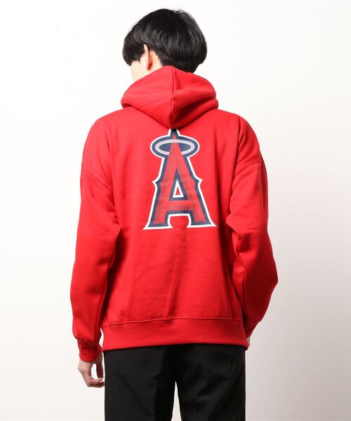 Right-on（ライトオン）の「【MLB】スウェットパーカー（パーカー・メンズ・グレー/ネイビー/レッド・XL/L/M）」の5枚目の写真