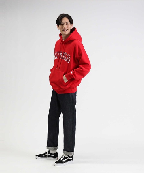 Right-on（ライトオン）の「【MLB】スウェットパーカー（パーカー・メンズ・グレー/ネイビー/レッド・XL/L/M）」の19枚目の写真