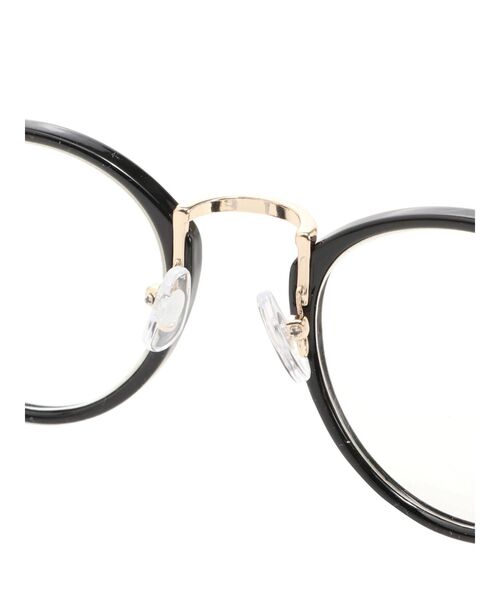 GYDA（ジェイダ）の「メタルテンプルボストンサングラス（サングラス・レディース・ブラック/ブラウン・FREE）」の3枚目の写真