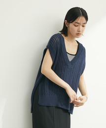 armonia | armonia.透かし編みニットベスト＊(ベスト)