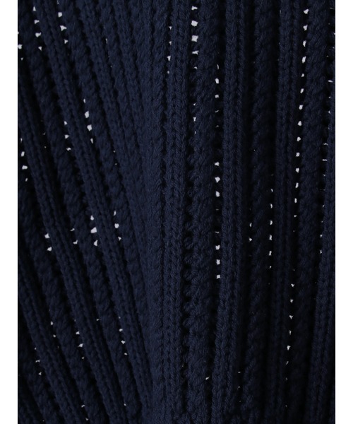 armonia(アルモニーア)の「armonia.透かし編みニットベスト*(ベスト・レディース・ネイビー/オフホワイト/カーキ・FREE)」の8枚目の写真