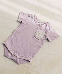 pairmanon | 【プレミアムコットン100%】【ベビー】選べる2デザイン 半袖ロンパース(ロンパース)