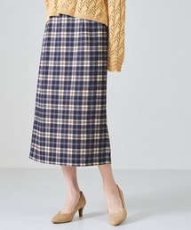 チェックタイトスカート/AC1312