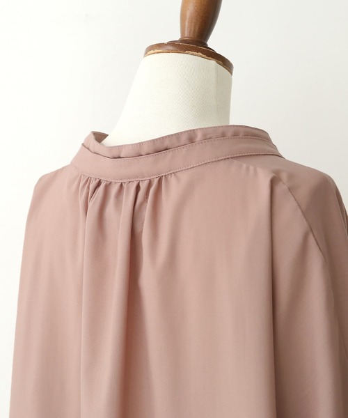 osharewalker（オシャレウォーカー）の「【廃盤】『ダブルカラーシャツワンピース』（シャツワンピース・レディース・ピンクベージュ/オフホワイト/ブラック・FREE）」の20枚目の写真