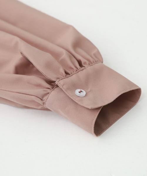 osharewalker（オシャレウォーカー）の「【廃盤】『ダブルカラーシャツワンピース』（シャツワンピース・レディース・ピンクベージュ/オフホワイト/ブラック・FREE）」の21枚目の写真