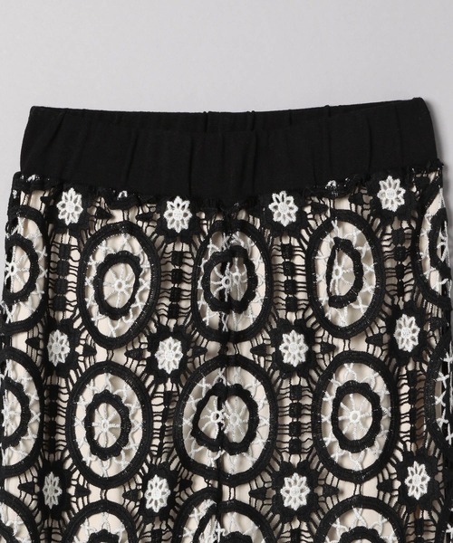 JEANASIS（ジーナシス）の「アンティーククロシェパンツ/275538（その他パンツ・レディース・ブラック/オレンジ・FREE）」の7枚目の写真