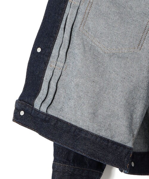 SHIPS（シップス）の「デニム ジャケット 22SS（デニムジャケット・レディース・コバルトブルー/ネイビー・SMALL/MEDIUM）」の7枚目の写真