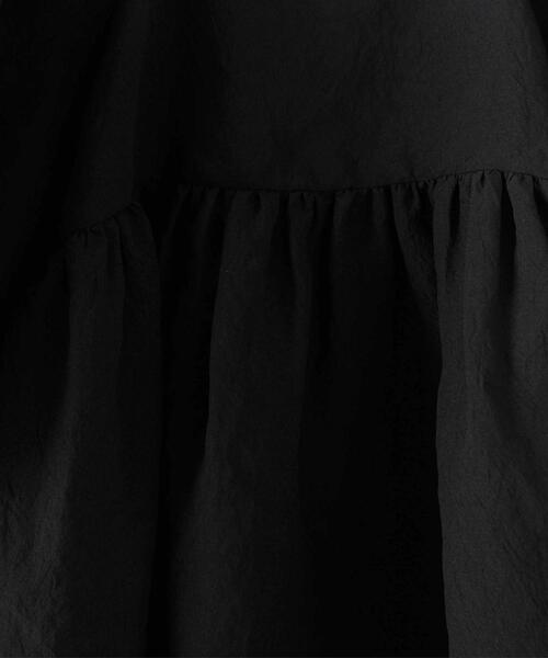 CITEN（シテン）の「＜CITEN（シテン）＞バックオープン ボリュームソデ ブラウス（シャツ/ブラウス・レディース・ブラック/ブラウン/ライム・FREE）」の10枚目の写真