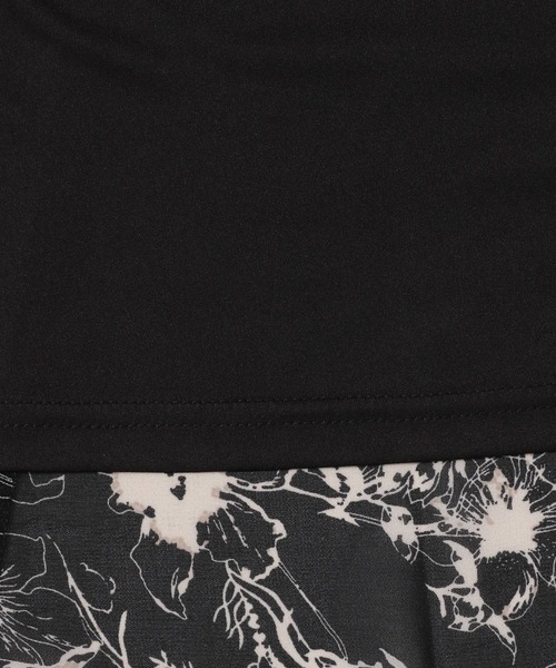 mysty woman（ミスティウーマン）の「花柄フレアスカート 276607（スカート・レディース・オフホワイト/ブラック/ベージュ・FREE）」の16枚目の写真