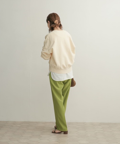 URBAN RESEARCH DOORS(アーバンリサーチドアーズ)の「コットンスウェットカーディガン(カーディガン/ボレロ・レディース・チャコールグレー/アイボリー/グレー系その他・MEDIUM)」の14枚目の写真