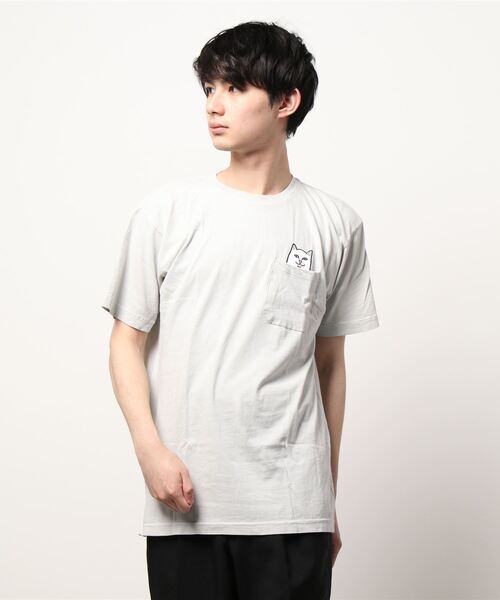 RIPNDIP（リップンディップ）の「【RIPNDIP】（UN）LORD NERMAL POKET TEE（Tシャツ/カットソー・メンズ・ブラック/グレー/ブルー/オレンジ・MEDIUM/LARGE/X-LARGE）」の3枚目の写真