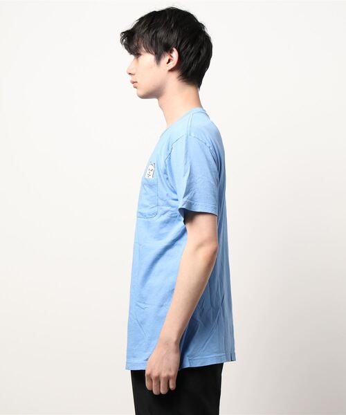 RIPNDIP（リップンディップ）の「【RIPNDIP】（UN）LORD NERMAL POKET TEE（Tシャツ/カットソー・メンズ・ブラック/グレー/ブルー/オレンジ・MEDIUM/LARGE/X-LARGE）」の6枚目の写真