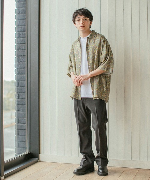 RAGEBLUE（レイジブルー）の「レトロプリント総柄/レーヨン