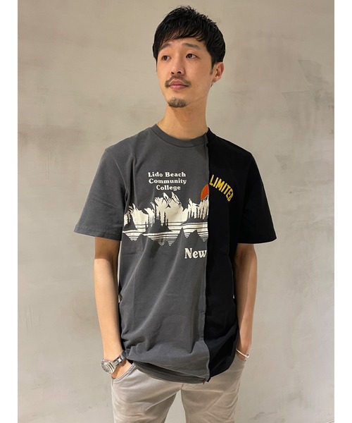 メンズ Tシャツ コンビネーション Tシャツ カットソー Diesel ディーゼル のファッション通販 Zozotown