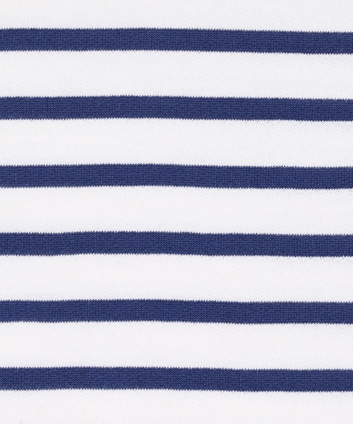 WC（ダブル シー）の「シンプルボーダーロンT（Tシャツ/カットソー・レディース・ホワイト/ネイビー/グリーン・FREE）」の14枚目の写真