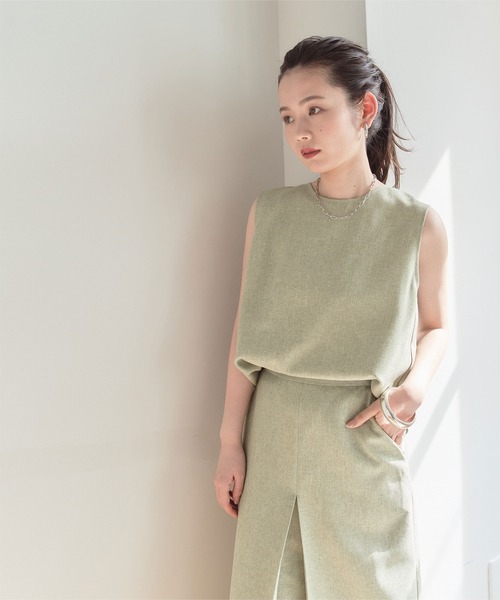 ﾘﾈﾝﾗｲｸﾘﾎﾞﾝ付きﾉｰｽﾘｰﾌﾞﾌﾞﾗｳｽ