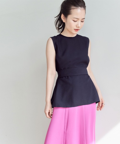 ﾘﾈﾝﾗｲｸﾘﾎﾞﾝ付きﾉｰｽﾘｰﾌﾞﾌﾞﾗｳｽ