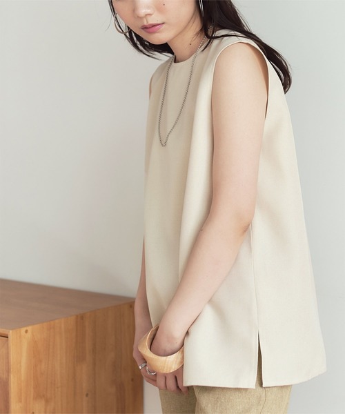 ﾘﾈﾝﾗｲｸﾘﾎﾞﾝ付きﾉｰｽﾘｰﾌﾞﾌﾞﾗｳｽ