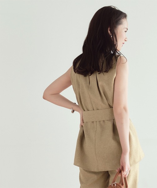 ﾘﾈﾝﾗｲｸﾘﾎﾞﾝ付きﾉｰｽﾘｰﾌﾞﾌﾞﾗｳｽ