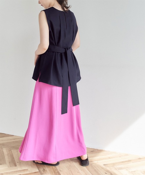 ﾘﾈﾝﾗｲｸﾘﾎﾞﾝ付きﾉｰｽﾘｰﾌﾞﾌﾞﾗｳｽ