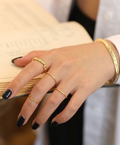 WEB限定/追加》ODUL SLOBE別注 カーブリング（リング）｜odul