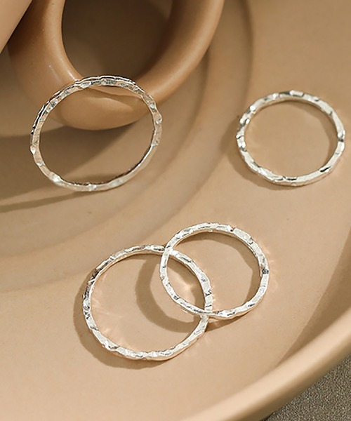 ABBEY MARKET(アビーマーケット)の「Silver925 シルバーリング シンプルリング(リング・レディース・ゴールド/シルバー・13号/11号/5号/17号/9号/7号/15号)」の5枚目の写真