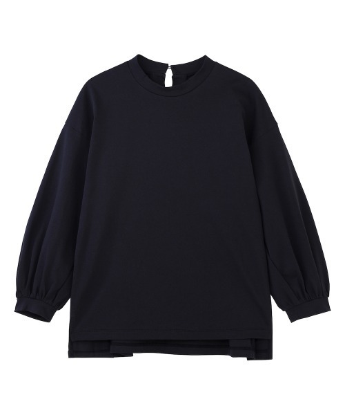 NIMES(ニーム)の「ボリュームスリーブプルオーバー(Tシャツ/カットソー・レディース・ホワイト/ネイビー/スモークピンク・FREE)」の5枚目の写真