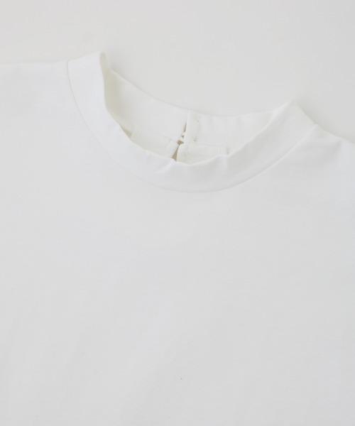 NIMES(ニーム)の「ボリュームスリーブプルオーバー(Tシャツ/カットソー・レディース・ホワイト/ネイビー/スモークピンク・FREE)」の7枚目の写真