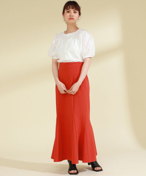 Ray BEAMS（レイビームス）の「Ray BEAMS / ボリューム スリーブ キリカエ Tシャツ（Tシャツ/カットソー・レディース・ホワイト/ブラック/ミント・ONE SIZE）」の12枚目の写真