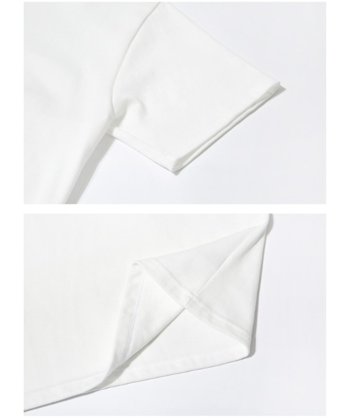muahmuah（ムーアムーア）の「A'GEM/9 × .kom『muah muah』BALANCE MUAHLOGO T-SHIRT/バランスロゴ オーバーサイズ半袖Tシャツ/カットソー（Tシャツ/カットソー・レディース・ホワイト/ブラック/ネイビー/パープル/ライトパープル/イエロー/ピンク・FREE）」の20枚目の写真