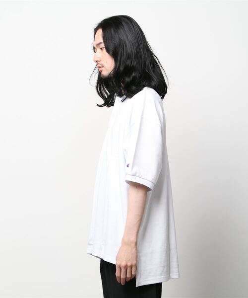 Champion(チャンピオン)の「【Champion/チャンピオン】メンズ アクションスタイル ポロシャツ(ポロシャツ・メンズ・ホワイト/ブラック/ネイビー/モスグリーン・MEDIUM/LARGE/X-LARGE)」の5枚目の写真
