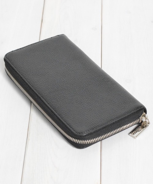 【leune】牛革レザー長財布