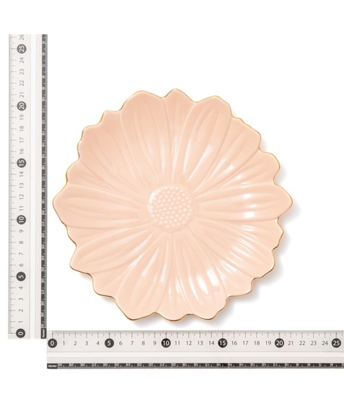 セール】フラワーモチーフ プレート M ピンク（食器）｜Francfranc