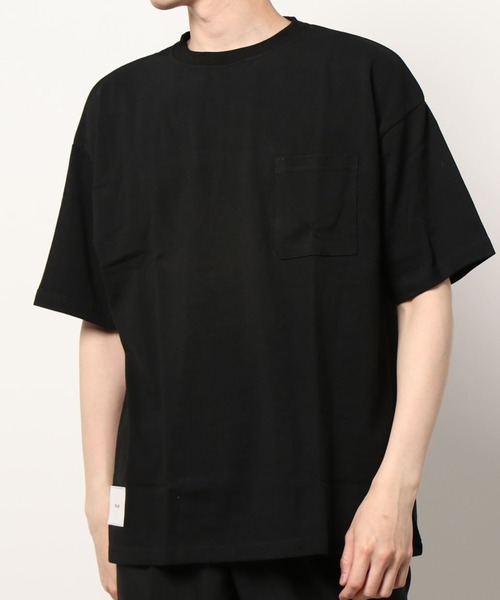 WHITELAND(ホワイトランド)の「WHITELAND/ホワイトランド/ ポケットTEE(Tシャツ/カットソー・メンズ・ホワイト/ブラック/チャコール・FREE)」の3枚目の写真