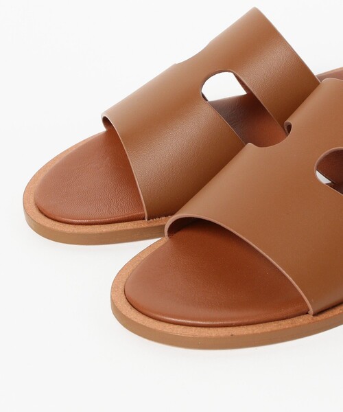 【別注】L/UCCA / レザーサンダル BEAMS F（ビームスF）【別注】L/UCCA / レザーサンダル