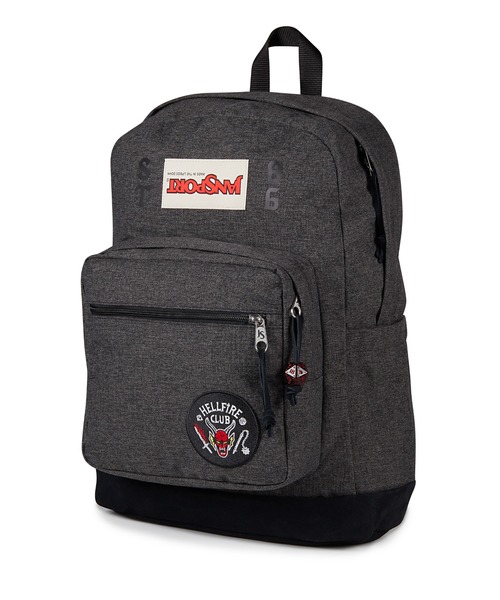 RIGHT PACK HELLFIRE BLACK MELANGE ジャンスポ JANSPORT（ジャンスポーツ）の「【JANSPORT】Stranger Things