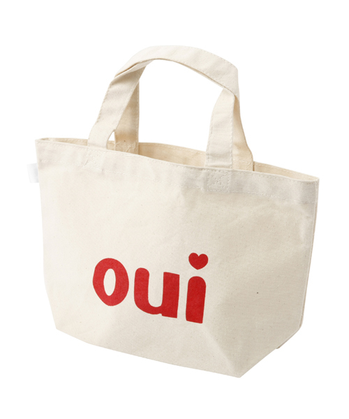 MILKFED.（ミルクフェド）の「MINI TOTE BAG STENCIL　（エコバック/ロゴ）（エコバッグ/サブバッグ・レディース・ホワイト/ブラック/ネイビー・ONE SIZE）」の4枚目の写真