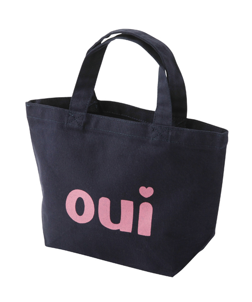 MILKFED.（ミルクフェド）の「MINI TOTE BAG STENCIL　（エコバック/ロゴ）（エコバッグ/サブバッグ・レディース・ホワイト/ブラック/ネイビー・ONE SIZE）」の6枚目の写真